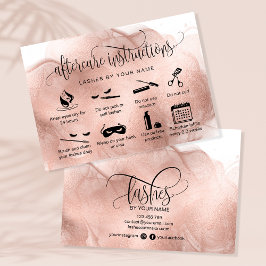 Sykoner för moderna ögonfransförlängningar efter h visitkort