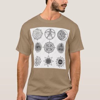 Sykoner och vektorer för helig t shirt