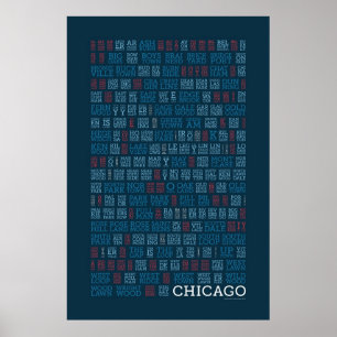 Syllabic Chicago Poster