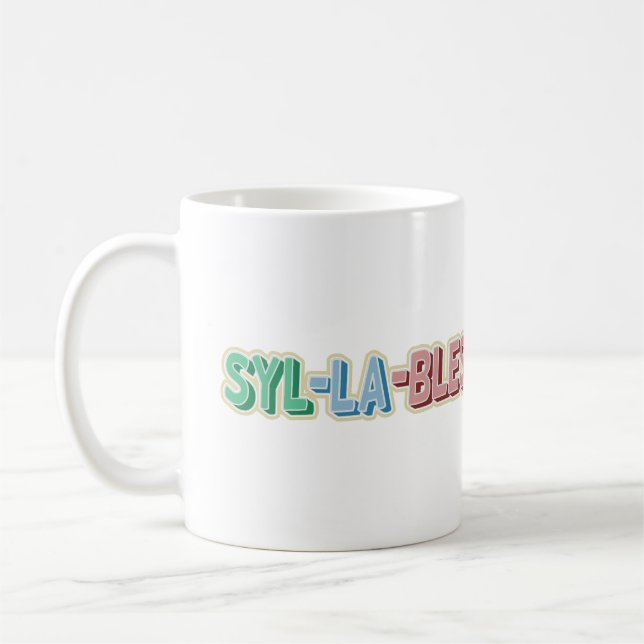 Syllables topografi kaffemugg (Vänster)