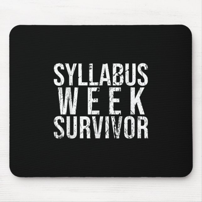 Syllabus Week Survivor College Freshman Fall Semes Musmatta (Framsidan)
