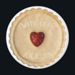 Sylt Biscuit Magnet<br><div class="desc">En limmad kex med personlig. Perfektens roligt för en kex älskare. Du kan gärna lägga till dina egna kex-pungar som du vill,  "åka crumbs" ... ... din så jammy... osv. Para med matchande artiklar i liknande design. Ha roligt!</div>