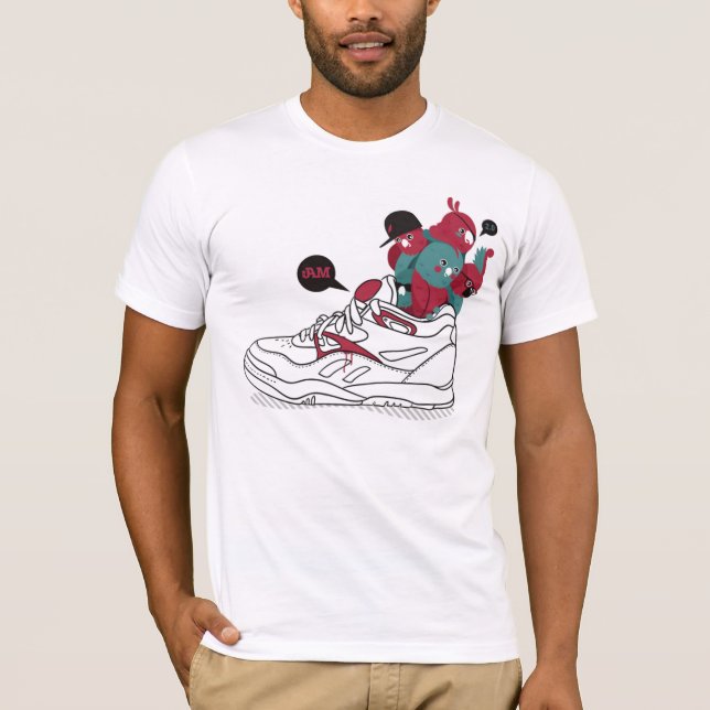 Sylt-fågel T-shirt (Framsida)