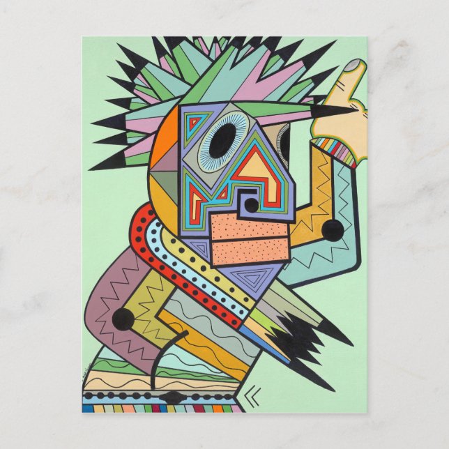 "Sylt in Brooklyn" av Ruchell Alexander Vykort (Framsida)