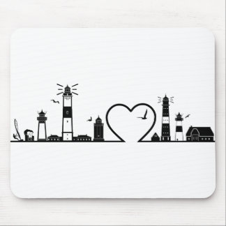 SYLT Nordsee Insel City Skyline Silhouette Musmatta