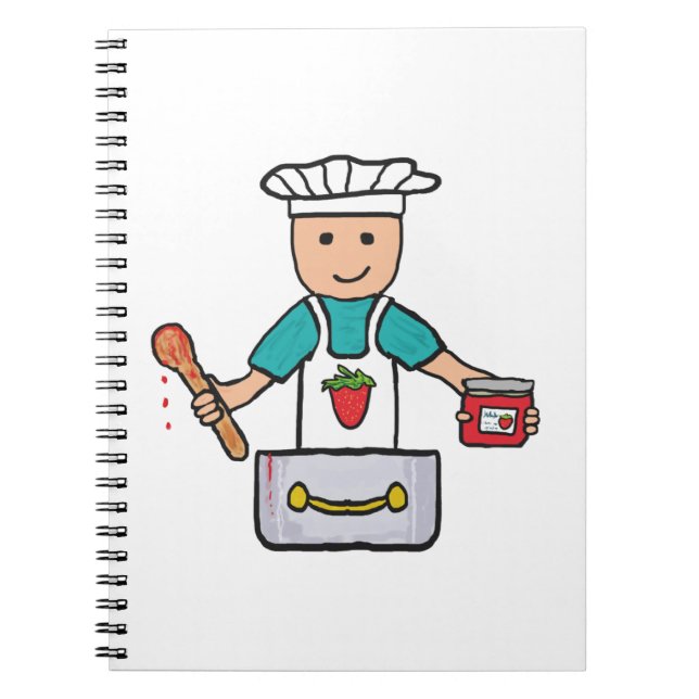 Sylt och Bevara Skapar Anteckningsbok (Framsidan)