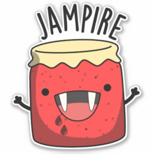 Sylt-pire Funny Vampire Sylt Pun Klistermärken