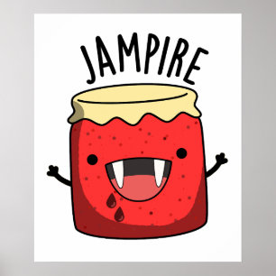 Sylt-pire Funny Vampire Sylt Pun Poster