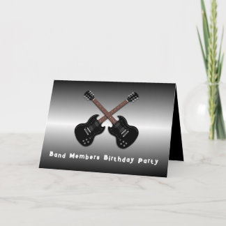 Sylt Session Tonåring Boys Födelsedagsfest inbjuda Inbjudan