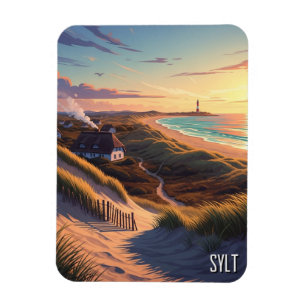Sylt Tyskland Resa Magnet
