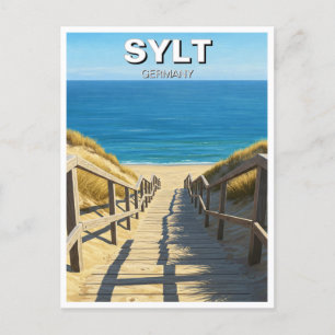 Sylt Tyskland Travel Vykort