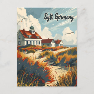 Sylt Tyskland Vykort