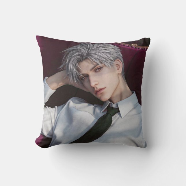 Sylus After Work, Kärlek and Deepspace Inspired Kudde (Framsida)