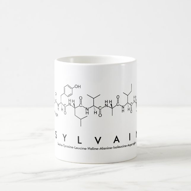 Sylvain peptide namn mugg (Center)