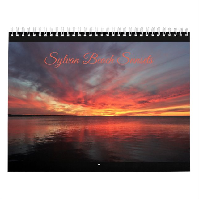 Sylvan Beach Solnedgångar Kalender (Omslag)