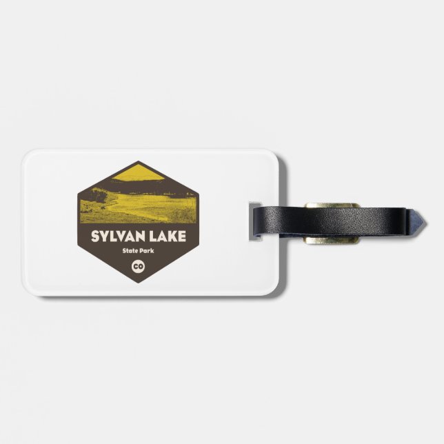 Sylvan Lake State Park Colorado Bagagebricka (Baksida Vågrät)