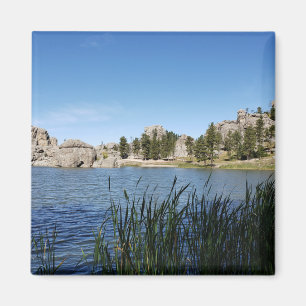 Sylvan Sjö, Black Backe, Custer, South Dakota Magnet