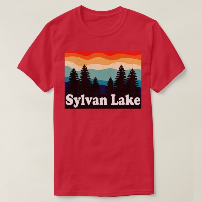 Sylvan Sjö Colorado Retro T Shirt (Design framsida)