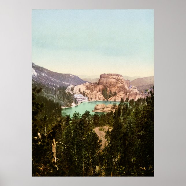 Sylvan Sjö South Dakota Poster (Framsidan)