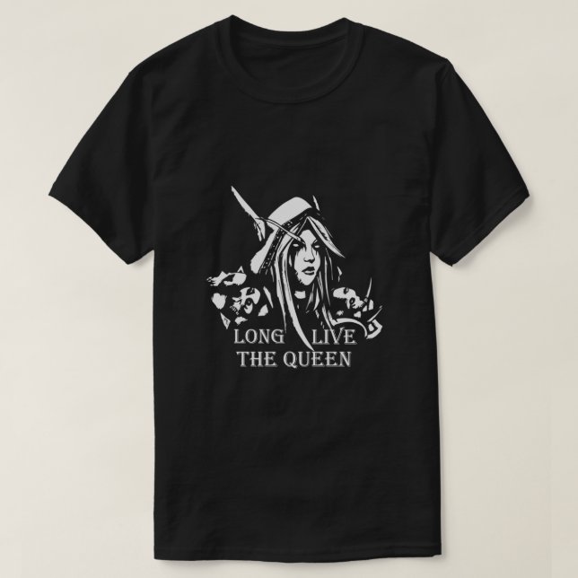 Sylvanas Windrunner Game Fläkt art Classic T Shirt (Design framsida)