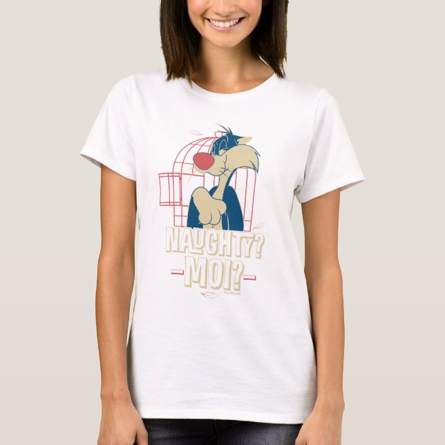 SYLVESTER™- Busig? Mig? T-shirt (Framsida)