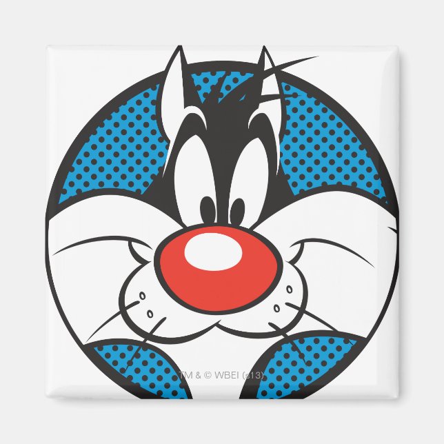 SYLVESTER™ Dotty-ikon Magnet (Framsidan)