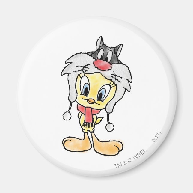 Sylvester Hat Magnet (Framsidan)