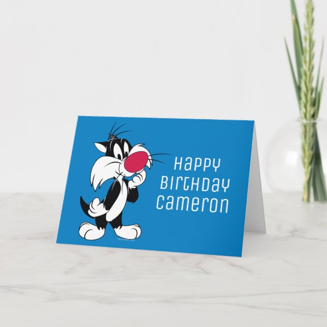 Sylvester Jr.| Klassisk dos Kort (Framsida)