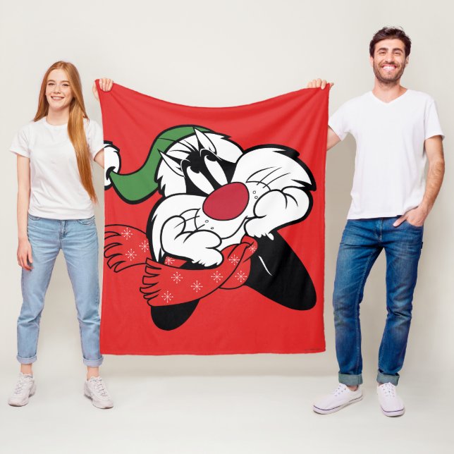 SYLVESTER™ Jultankar Fleecefilt (På plats)