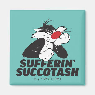 SYLVESTER™ "Lidande stuvning" Suttande Magnet