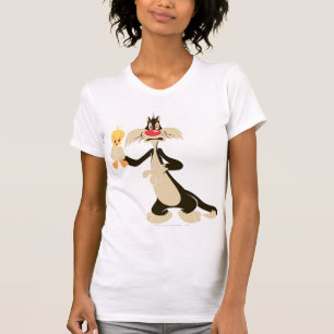 SYLVESTER™ med TWEETY™ T-shirt