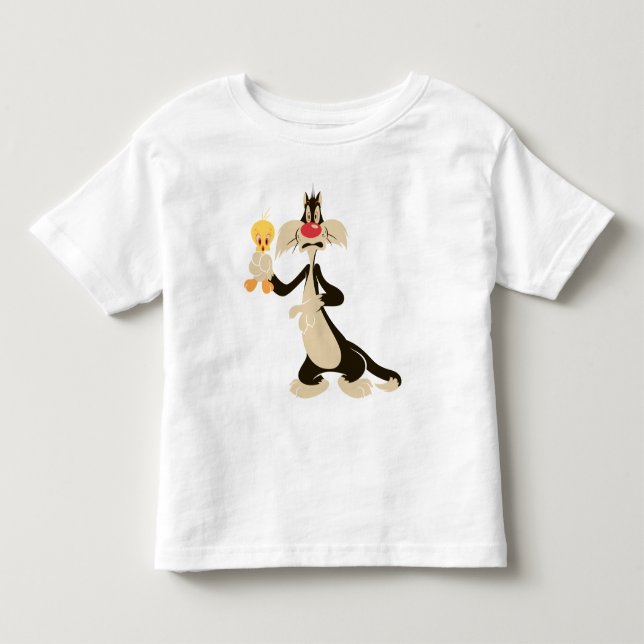 SYLVESTER™ med TWEETY™ Tröja (Framsida)