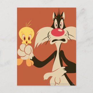 SYLVESTER™ med TWEETY™ Vykort