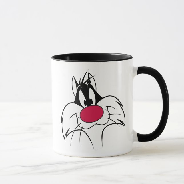 SYLVESTER™ Red Nose Ansikte Mugg (Höger)