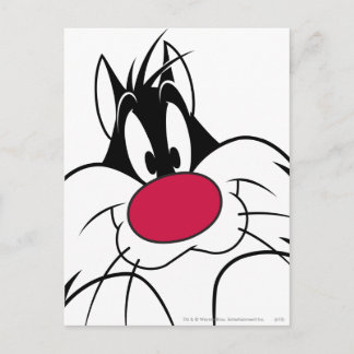 SYLVESTER™ Red Nose Ansikte Vykort
