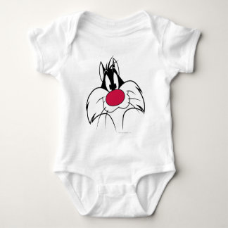 SYLVESTER™ Röd näsa ansikte Tee Shirt