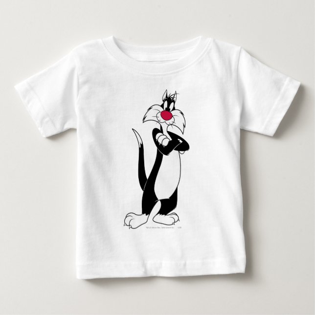 SYLVESTER™ Röd Nosa T-shirt (Framsida)