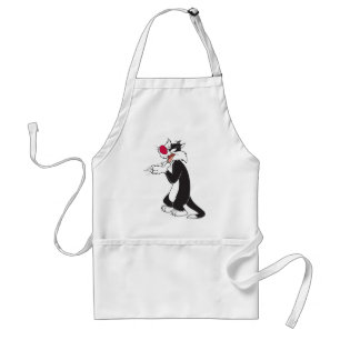 SYLVESTER™ Rubbning Tassar Förkläde