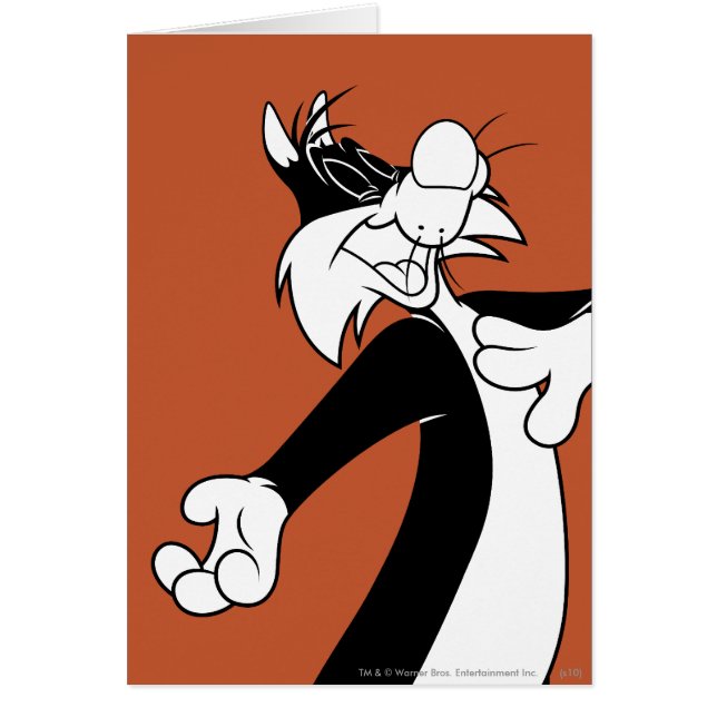 SYLVESTER™ Singing Hälsningskort (Framsidan)