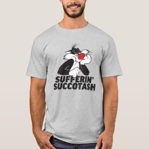 SYLVESTER™ "Suffin' Succotash"-svavel T Shirt