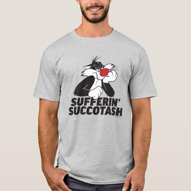 SYLVESTER™ "Suffin' Succotash"-svavel T Shirt (Framsida)