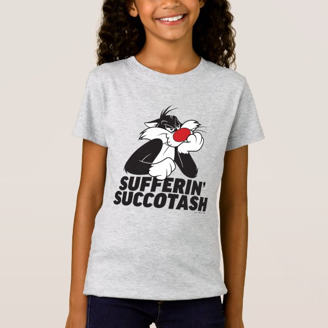SYLVESTER™ "Suffin' Succotash"-svavel T Shirt (Framsida)