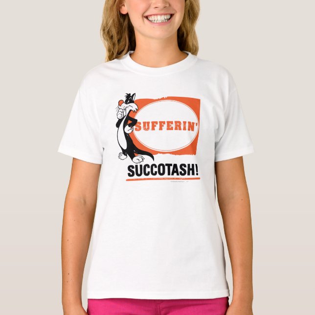 SYLVESTER™ Suffin'Succotash! Tee Shirt (Framsida)