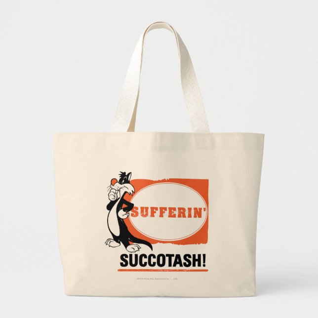 SYLVESTER™ Suffin'Suffin'Succotash! Jumbo Tygkasse (Framsidan)
