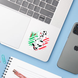 SYLVESTER™ Team Italien Fotbollsgrafik Klistermärken