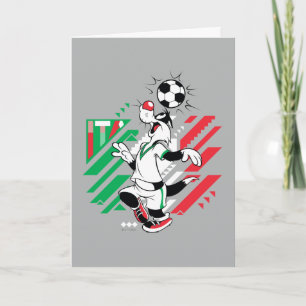 SYLVESTER™ Team Italien Fotbollsgrafik Kort