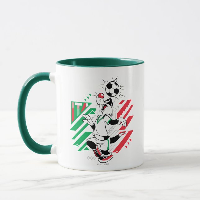 SYLVESTER™ Team Italien Fotbollsgrafik Mugg (Vänster)