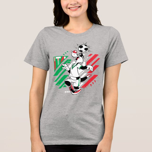 SYLVESTER™ Team Italien Fotbollsgrafik T Shirt (Framsida)