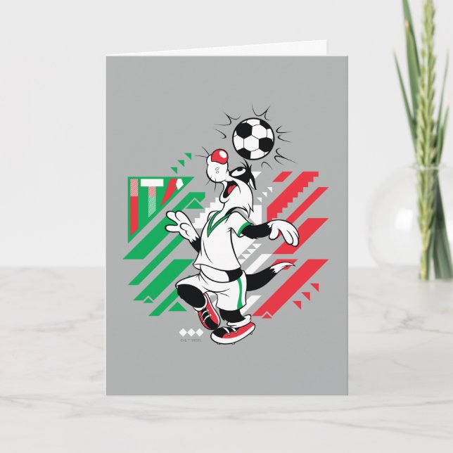 SYLVESTER™ Team Italy Soccer Graphic Kort (Framsida)