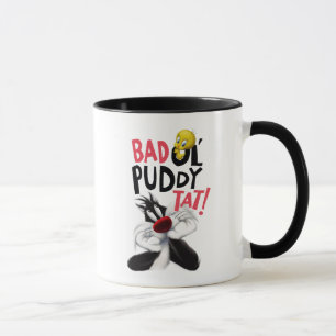 SYLVESTER™ & TWEETY™- Dåligt Puddy-märke Mugg